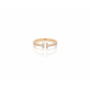 Anel T ajustavel com zirconia